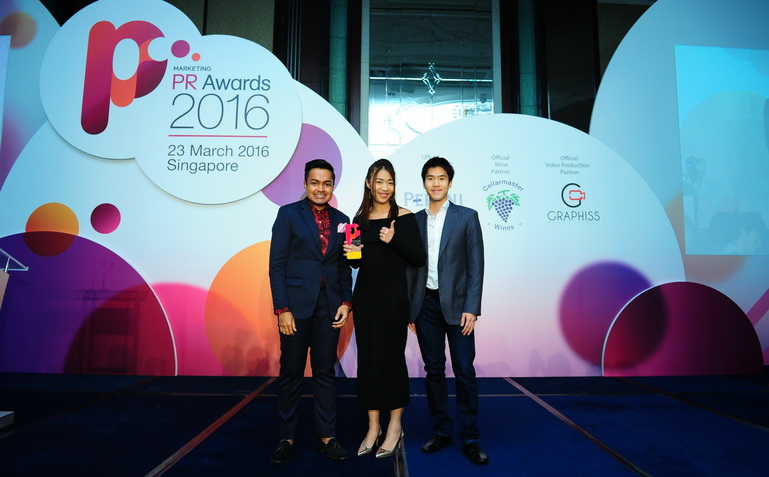 PR Awards 2016_Dentsu media Thailand wins gold