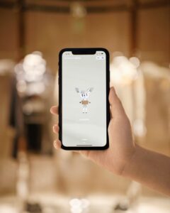 Burberry Shenzhen store - WeChat mini program c Courtesy of Burberry