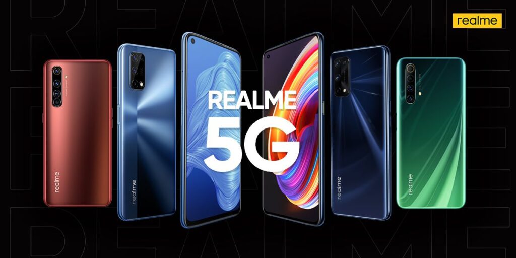 realme 5G smartphone