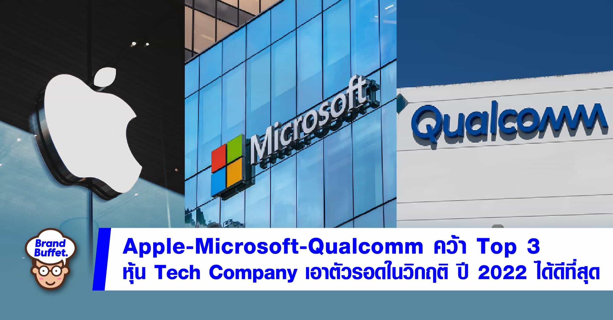 หุ้น ms apple qualcomm