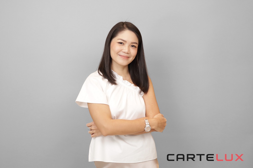 นางสาวชนัสนันท์ อาศิระวิชัย ผู้จัดการประจำประเทศไทยของ Cartelux