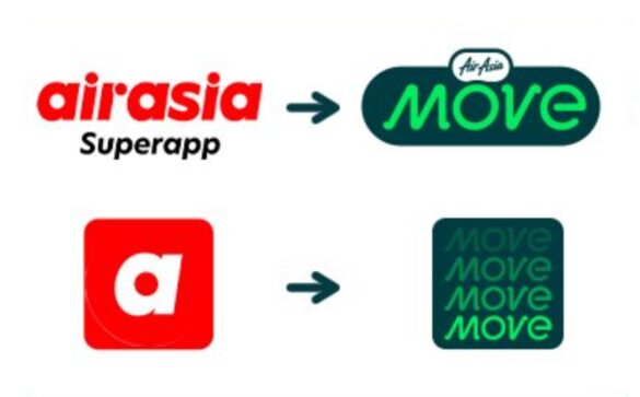 สลัดความเป็น SuperApp แอร์เอเชียรีแบรนด์สู่ "AirAsia MOVE" พร้อมสีเขียว ...